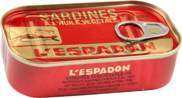 Sardine L'espadon In Oil 125 g