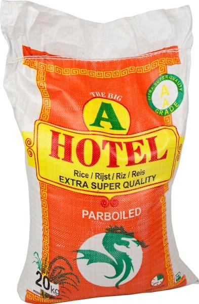 A Hotel Rice big A Extra Super Quality Parboiled Rice 20 kg