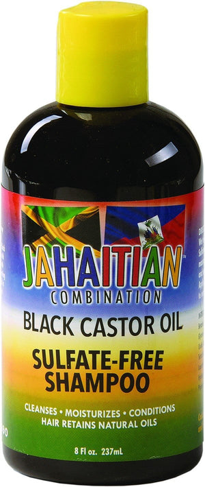 Jahaitian Black Castor Sulfate-Free Shampoo 237 ml