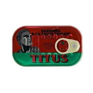 Titus Sardines in Tomato Sauce 125 g pieces