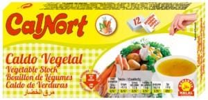 CALNORT BOUILLON CUBES VEGETABLE 12 X 10G