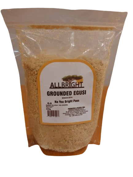 ALLBRIGHT GROUNDED EGUSI NIGERIA 500 G