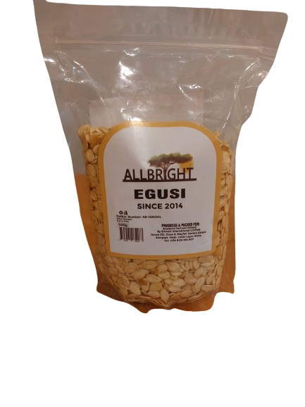 ALLBRIGHT WHOLE EGUSI NIGERIA 500 G