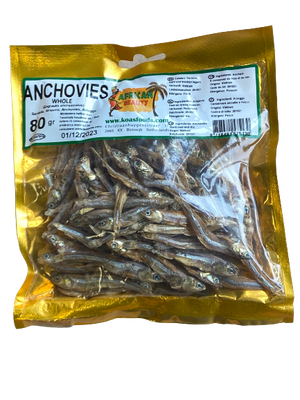 African Beauty Anchovies Indagara 80 g - Africa Products Shop