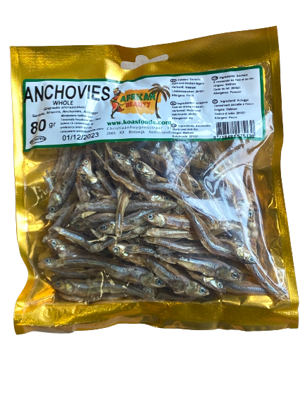 African Beauty Anchovies Indagara 80 g