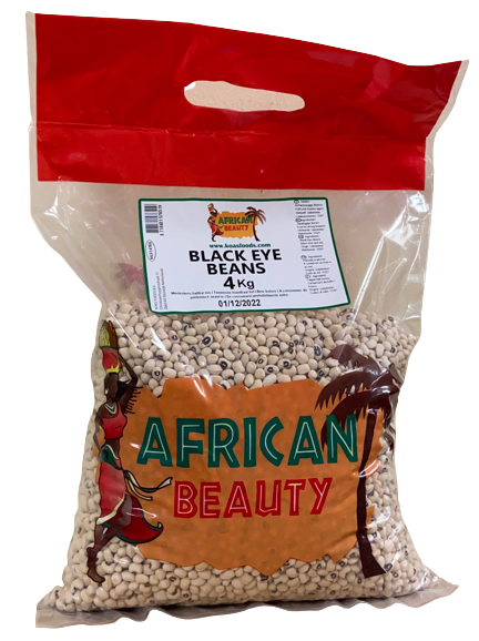 African Beauty Black Eye Beans 4 kg