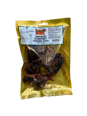 African Beauty Smoked Pomfret Owere Fish Tilapia 200 g