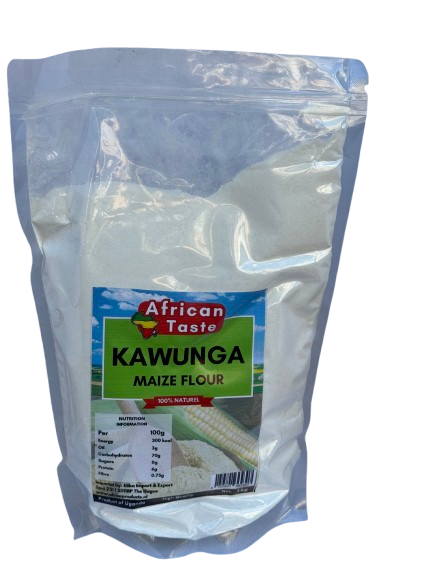 African Taste Kawunga Bio Maize Flour Uganda 1kg