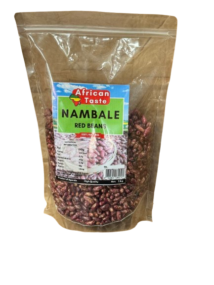 African Taste Nambale Bio Red Beans Uganda 1 kg