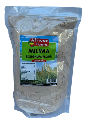 African Taste Bio Red Sorghum Flour Milima Uganda 1kg