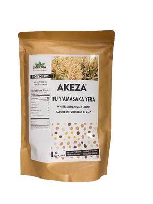 Akeza White Sorghum Flour Rwanda 1 kg - Africa Products Shop