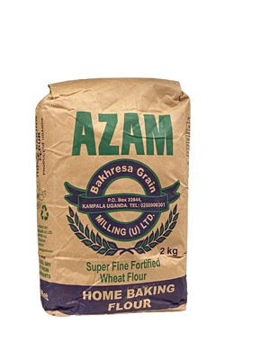 Azam Super Fine Fortified Wheat Flour  (Ingano) 2 kg - Africa Products Shop