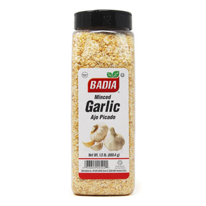 BADIA GARLIC MINCED 680,4 G - Africa Products Shop