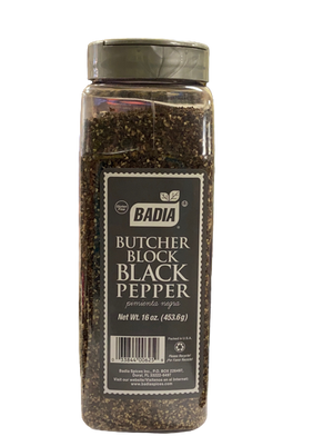 Badia Butcher Block Black Pepper 453,6 g - Africa Products Shop