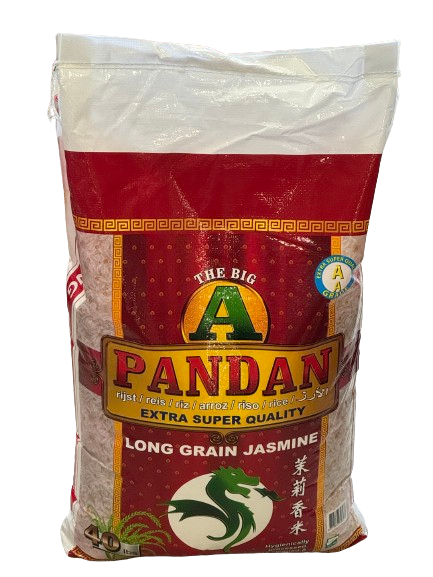 Big A Jasmine Pandan long grain rijst 40 lbs