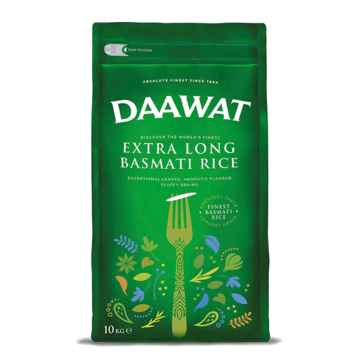 Daawat Extra Long Basmati Rice 10 kg