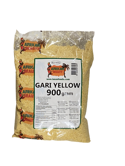 African Beauty Gari Yellow 900 g