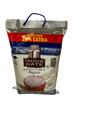 India Gate Basmati SUPER Rice 5 kg