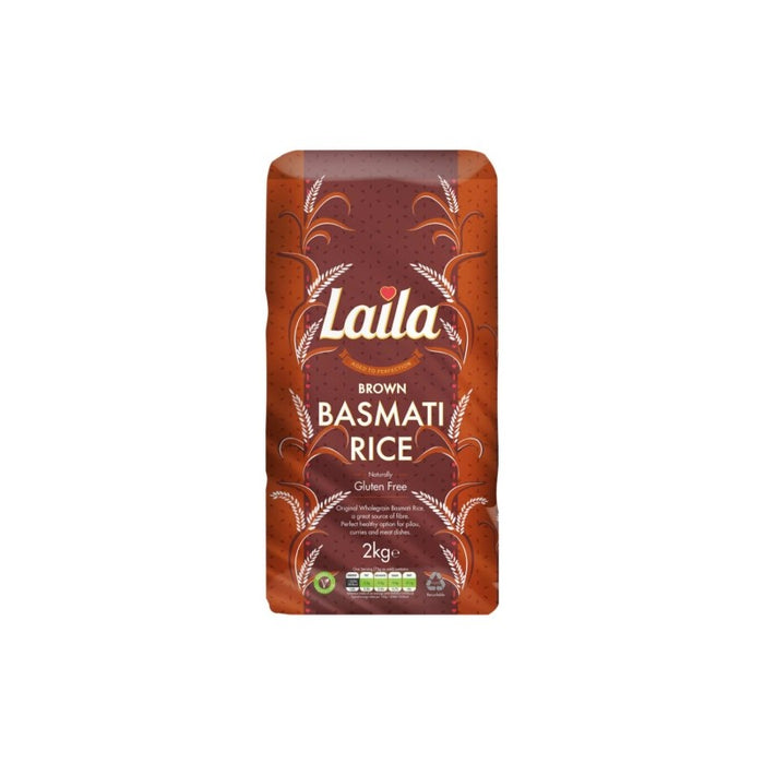 Laila Brown Basmati Rice 2 kg