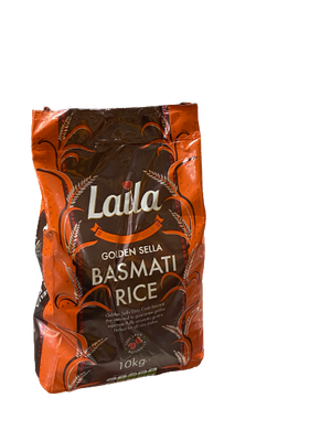 Laila Golden Sella Basmati Rice 10 kg - Africa Products Shop