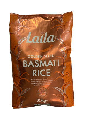 Laila Golden Sella Basmati Rice 20 kg - Africa Products Shop