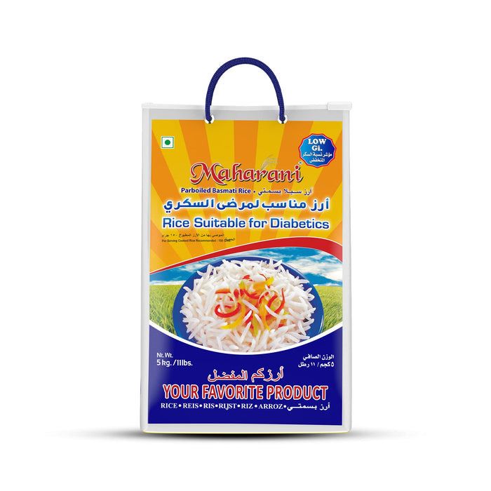 Maharani Parboiled Basmati Rice Diabetic Rice 5 kg