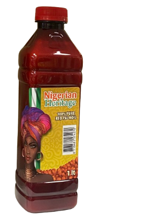 Nigerian Heritage 100% Pure Palm Oil 1 liter