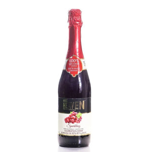 Pure Heaven Sparkling Drink- Red Grape- 12 x 75 cl - Africa Products Shop