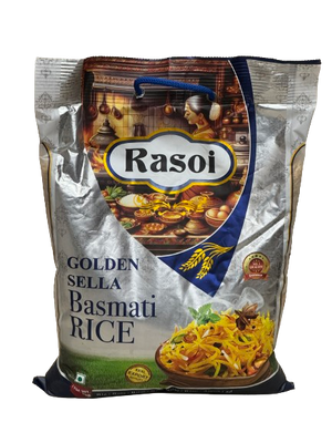 Rasoi Golden Sella Basmati Rice 4.5kg